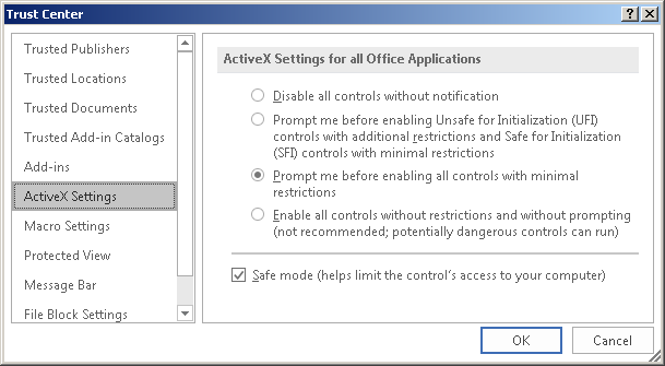 Безопасность Microsoft Office: встраиваемые объекты - 13