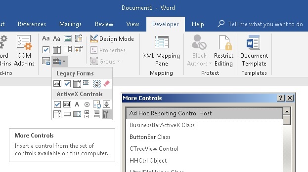 Безопасность Microsoft Office: встраиваемые объекты - 2