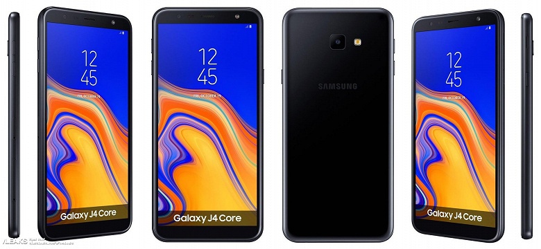 Смартфон Samsung Galaxy J4 Core под управлением Android Go рассекречен практически полностью