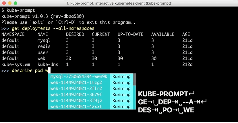 kubebox и другие консольные оболочки для Kubernetes - 4