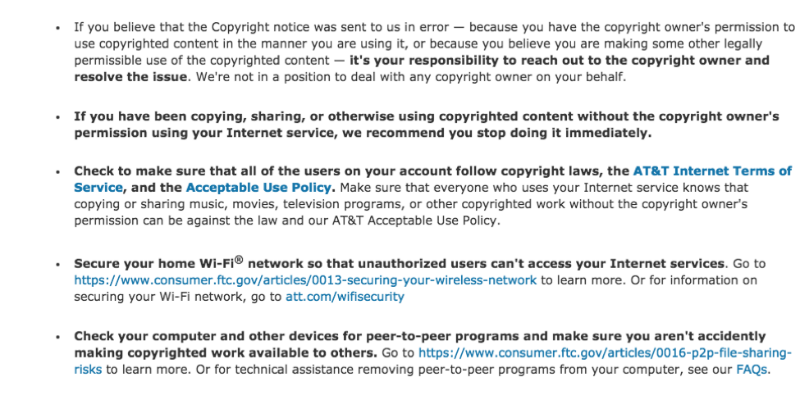 Провайдер AT&T стал крупнейшим правообладателем и начнет отключать от сети обвиненных в пиратстве пользователей - 2
