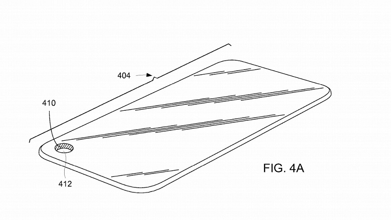 Свежий патент Apple показывает, что компания тоже может взять на вооружение «дырявые» экраны