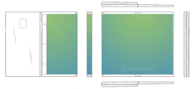 Первый складной планшет Samsung можно сгибать в двух местах