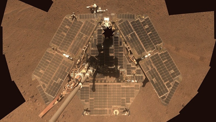 NASA: пылевая буря на Марсе утихла, но ровер Opportunity пока молчит