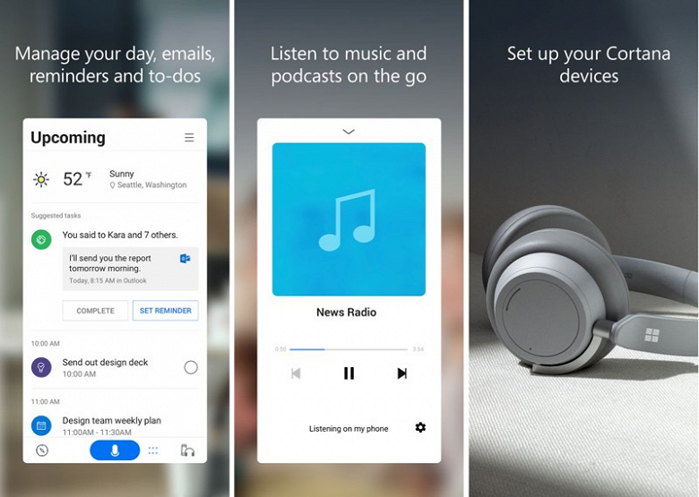Новая версия Cortana вышла для iOS