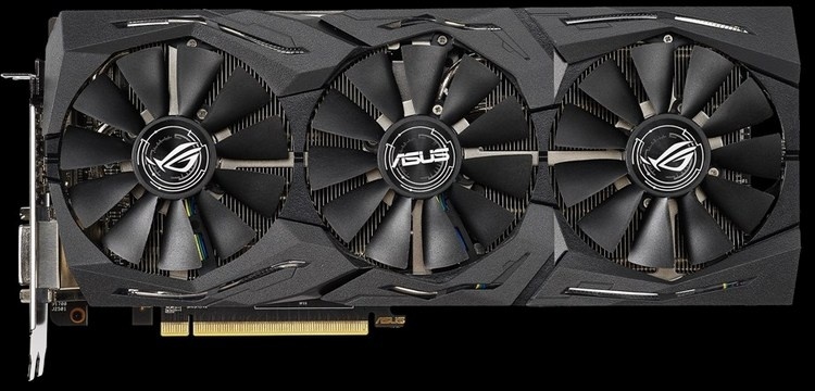 ASUS представила видеокарту ROG Strix Radeon RX 590