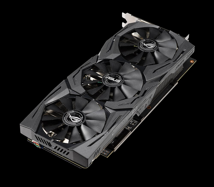 Asus ROG Strix Radeon RX 590 — самая огромная, но далеко не самая разогнанная версия новой видеокарты AMD