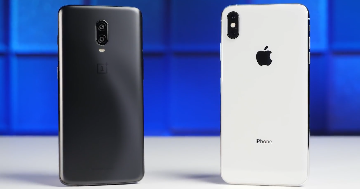 OnePlus 6T против Apple iPhone XS Max: кто быстрее?