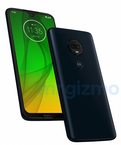 Опубликованы характеристики и изображение смартфона Moto G7 Plus