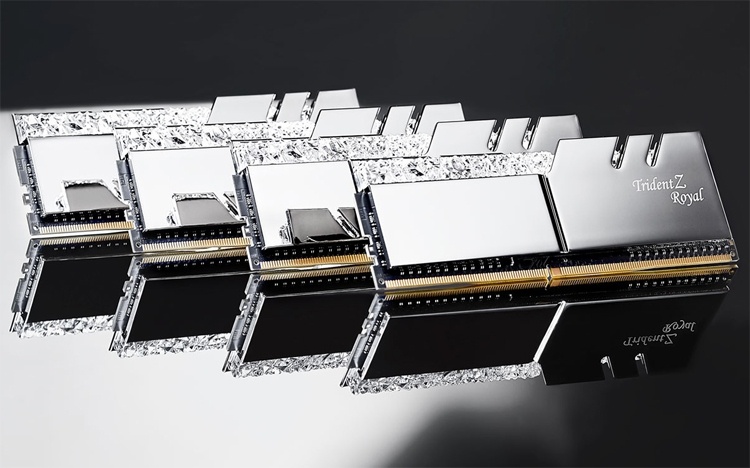 G.SKILL Trident Z Royal: модули памяти DDR4 с «королевским» дизайном