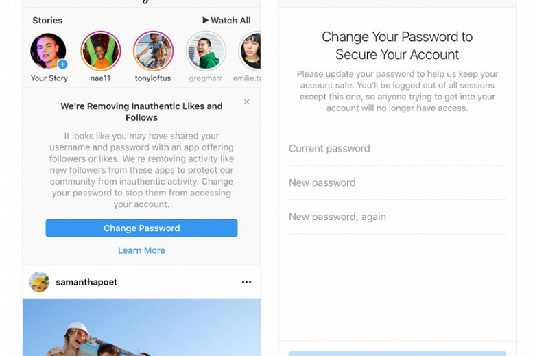 В Instagram начали удалять накрученные лайки, комментарии и подписчиков