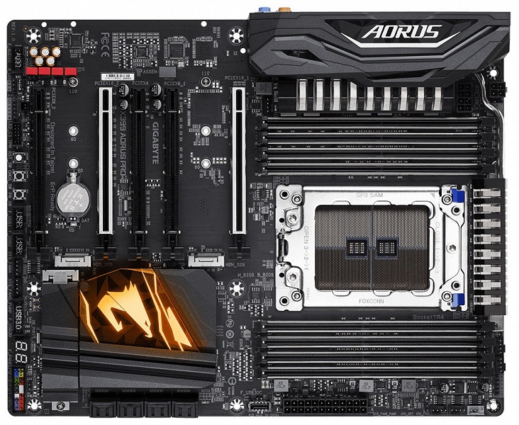 X399 Aorus Pro — самая доступная системная плата Gigabyte с разъемом AMD TR4