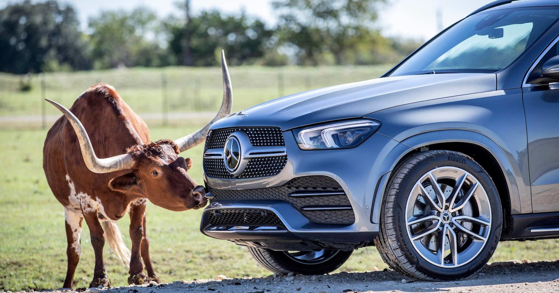 Е-подвеска: тест нового Mercedes-Benz GLE