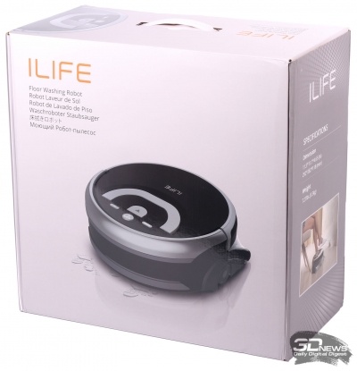 Новая статья: Робот-уборщик ILIFE W400 – два ведра и электрошвабра