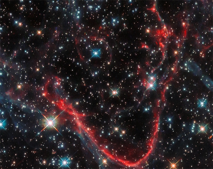 Фото дня: остаток сверхновой в Большом Магеллановом Облаке
