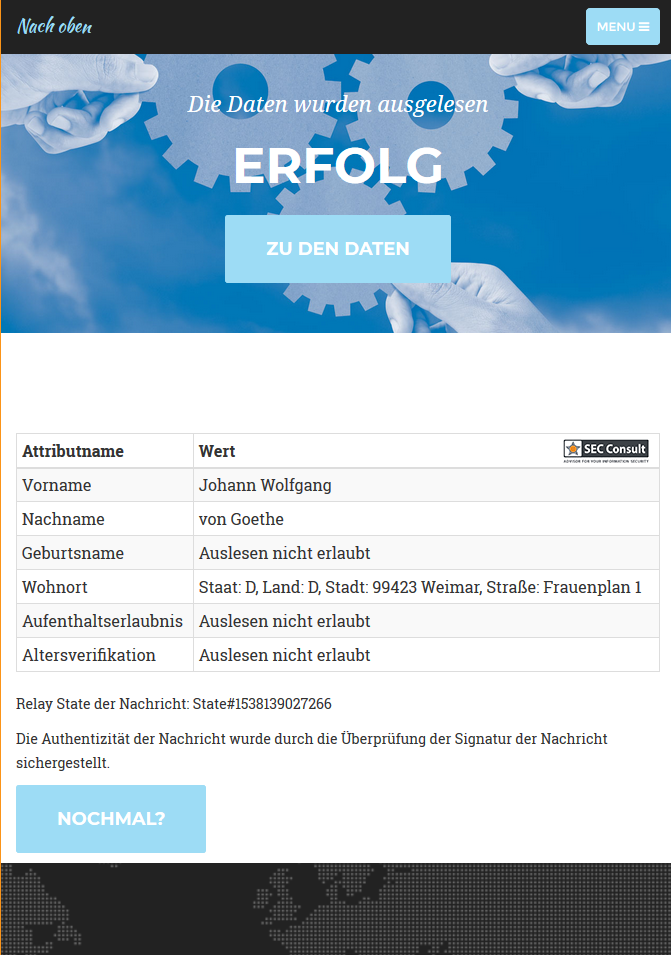 Спуфинг немецких ID при онлайн-аутентификации и финансирование беженцев в Германии - 3 Спуфинг немецких ID при онлайн-аутентификации и финансирование беженцев в Германии - 3