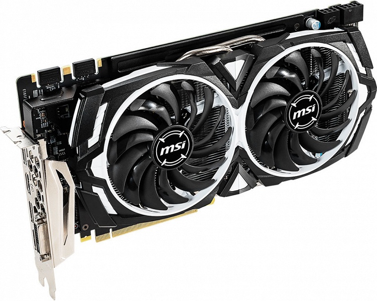 3D-карта MSI GeForce GTX 1060 6GB Armor OC оснащена памятью GDDR5X