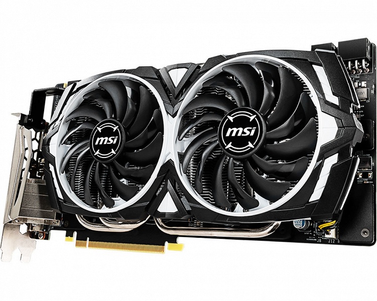 3D-карта MSI GeForce GTX 1060 6GB Armor OC оснащена памятью GDDR5X