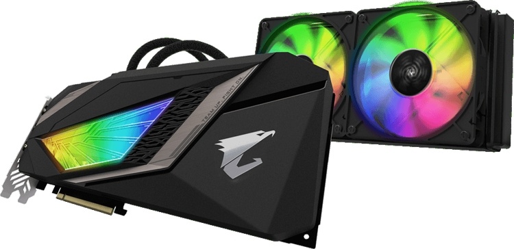 Aorus GeForce RTX 2080 Ti Xtreme WaterForce: мощная видеокарта с подсветкой RGB Fusion