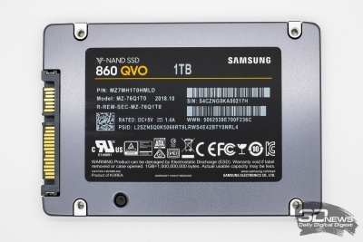 Новая статья: Обзор SATA SSD-накопителя Samsung 860 QVO: 10 тысяч за терабайт