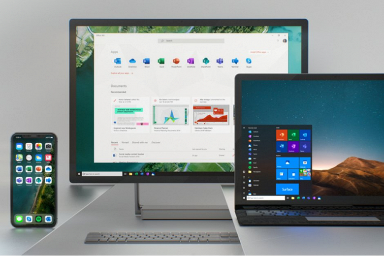 Microsoft показала новые иконки офисных приложений