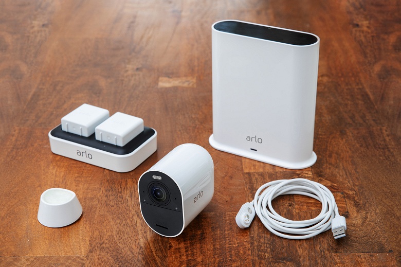Домашняя камера наблюдения Arlo Ultra поддерживает видео 4K с HDR