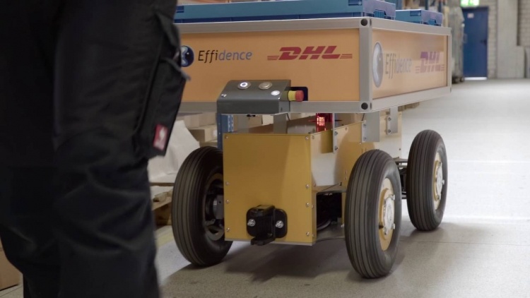 В 2019 году DHL инвестирует 0 млн в четырёхкратное увеличение количества роботов на складах
