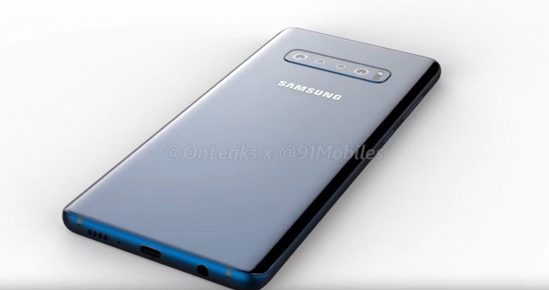 Новое видео со смартфоном Samsung Galaxy S10+: всё-таки четыре камеры сзади и очень тонкие рамки