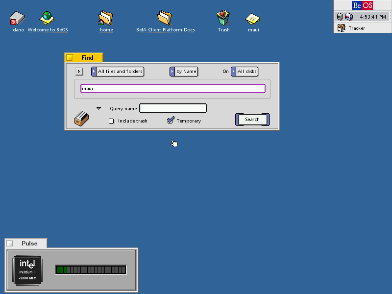 В чём уникальность BeOS и HaikuOS - 20 В чём уникальность BeOS и HaikuOS - 20