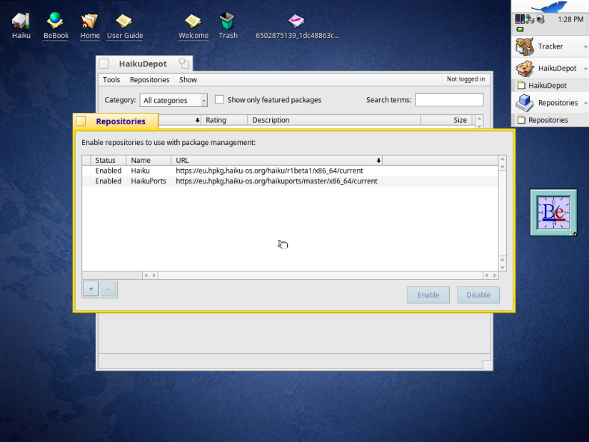 В чём уникальность BeOS и HaikuOS - 3 В чём уникальность BeOS и HaikuOS - 3