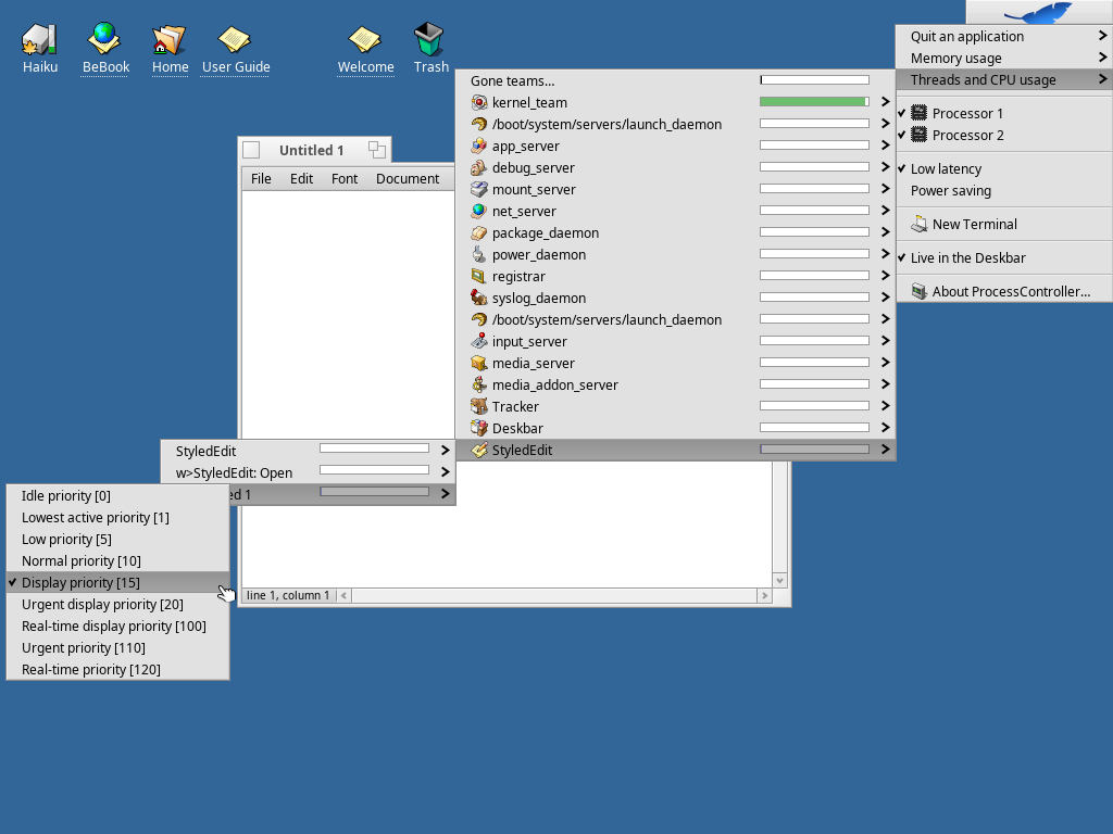 В чём уникальность BeOS и HaikuOS - 37 В чём уникальность BeOS и HaikuOS - 37