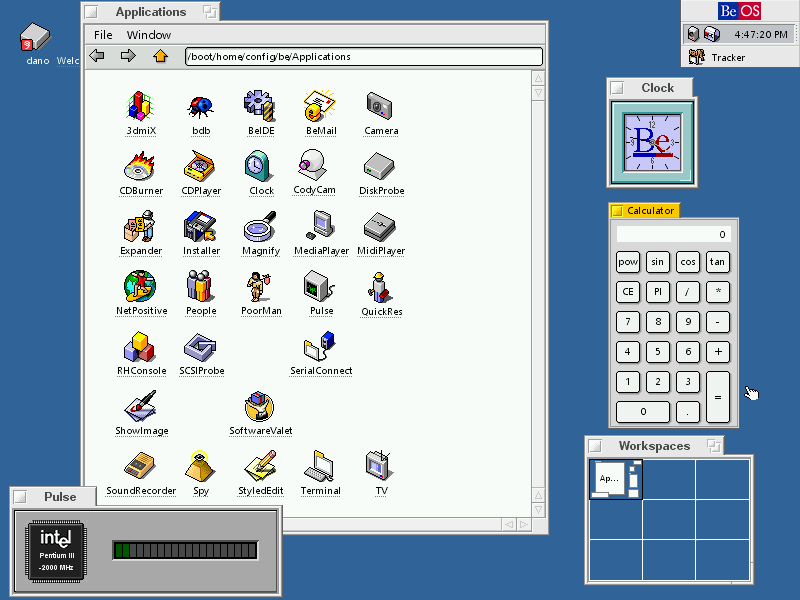 В чём уникальность BeOS и HaikuOS - 8 В чём уникальность BeOS и HaikuOS - 8