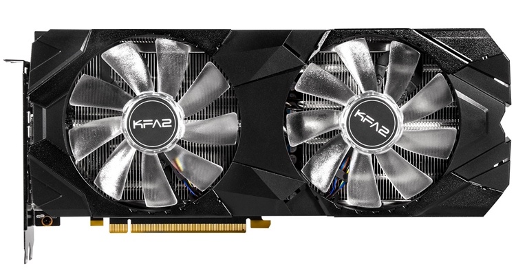 Видеокарты KFA2 GeForce RTX 2070 EX и EXOC оснащены подсветкой