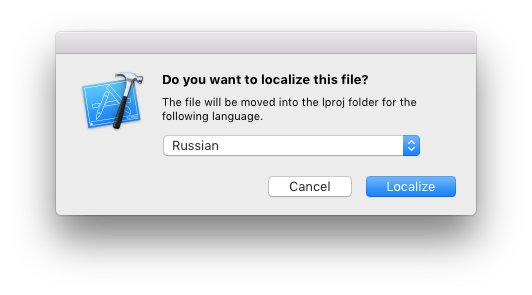 Интернационализация (локализация) в XCode (iOS-macOS) - 8 Интернационализация (локализация) в XCode (iOS-macOS) - 8