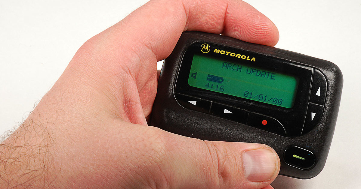 Пейджеры скоро уйдут в небытие: конец эпохи Пейджеры скоро уйдут в небытие: конец эпохи