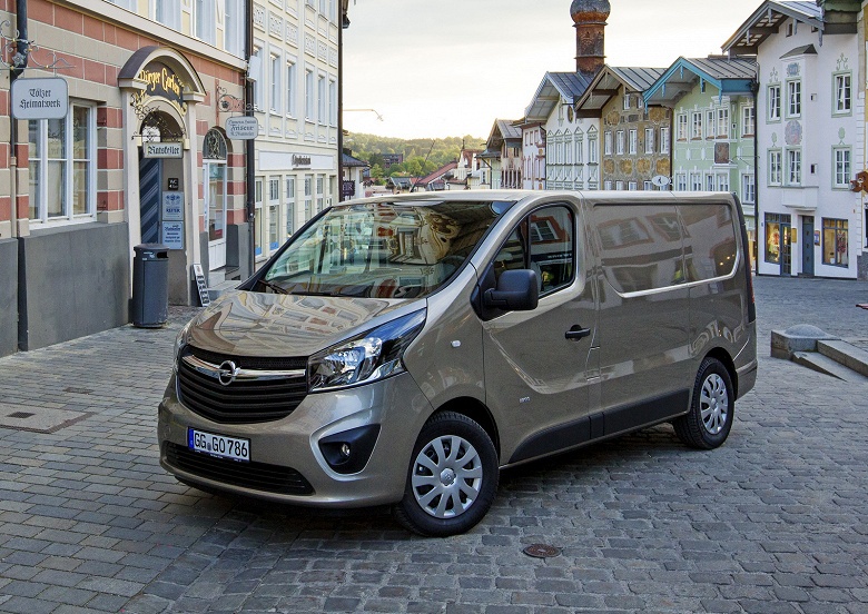 Opel выпустит электрический вариант фургона Vivaro в 2020 году