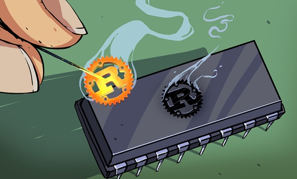 Rust новости #3 (ноябрь 2018) - 9 клеймление микроконтроллера растом