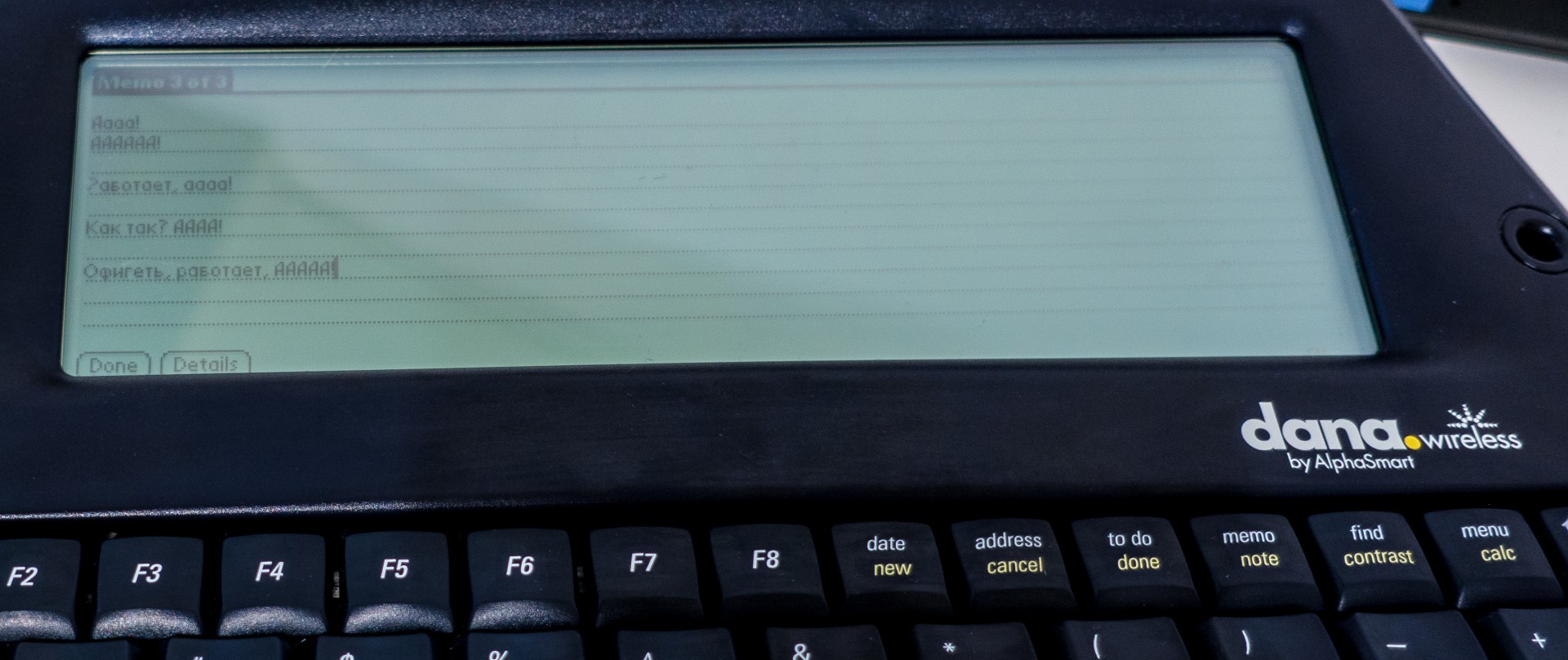 Древности: AlphaSmart Dana, дзен и искусство ухода за пальмой - 12