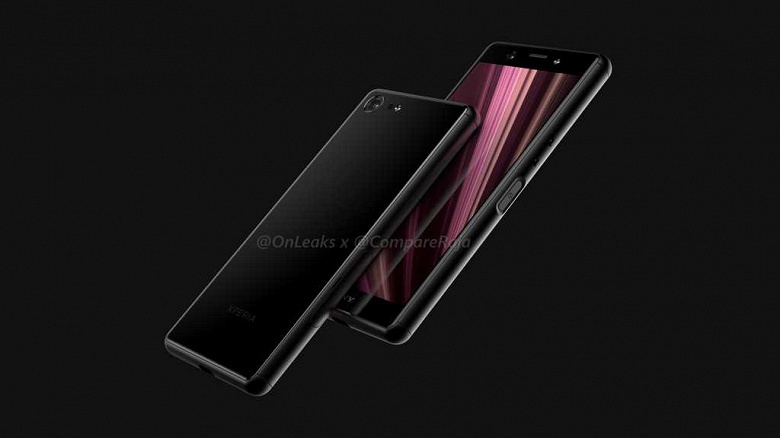 Галерея дня: смартфон Sony Xperia XZ4 Compact на рендерах и на видео