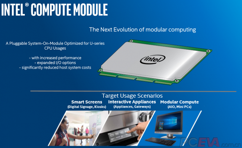 В следующем году Intel выпустит пять новых моделей микро-ПК Compute Module