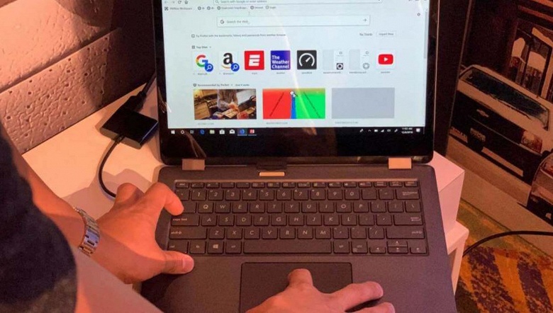 Ноутбук Asus Primus, построенный на SoC Snapdragon 8cx и работающий под управлением Windows 10 Pro, засветился на живых фото