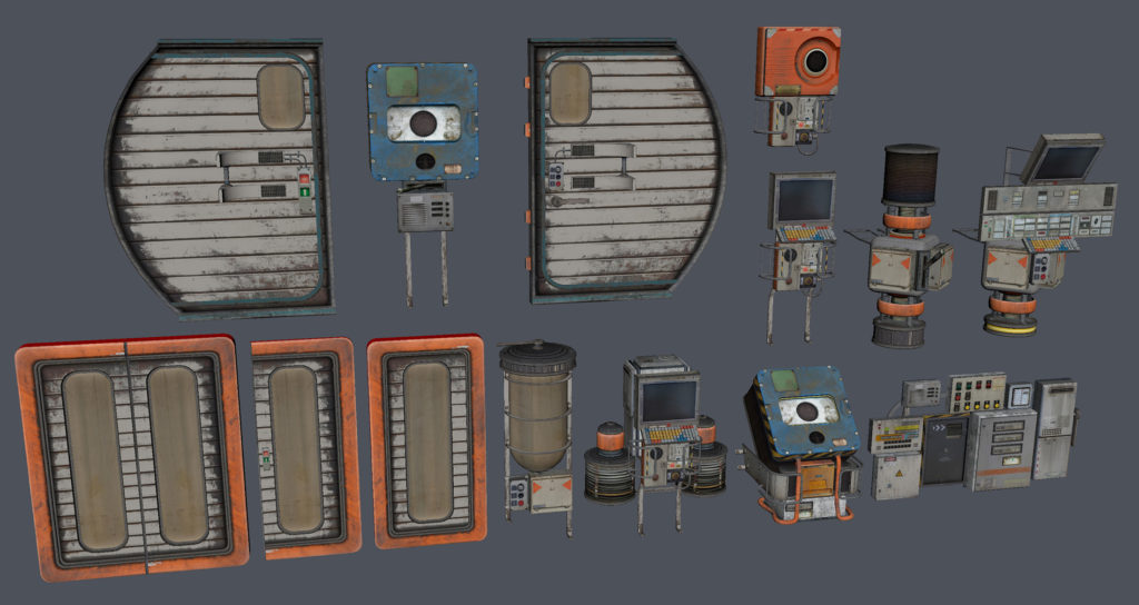 Модульный Sci-Fi уровень на UE4: вдохновляемся Ностромо и Серенити - 11 Модульный Sci-Fi уровень на UE4: вдохновляемся Ностромо и Серенити - 11