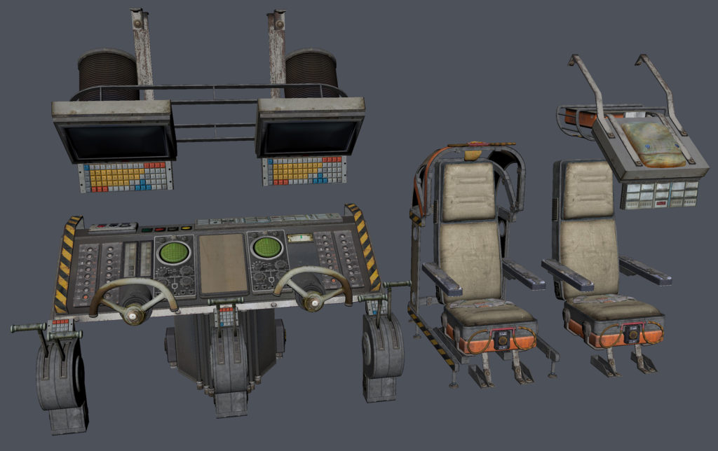Модульный Sci-Fi уровень на UE4: вдохновляемся Ностромо и Серенити - 13 Модульный Sci-Fi уровень на UE4: вдохновляемся Ностромо и Серенити - 13