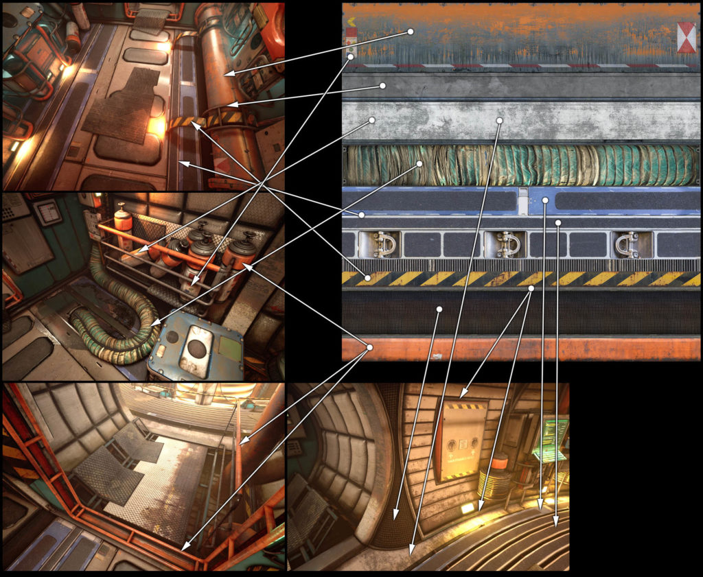 Модульный Sci-Fi уровень на UE4: вдохновляемся Ностромо и Серенити - 19 Модульный Sci-Fi уровень на UE4: вдохновляемся Ностромо и Серенити - 19