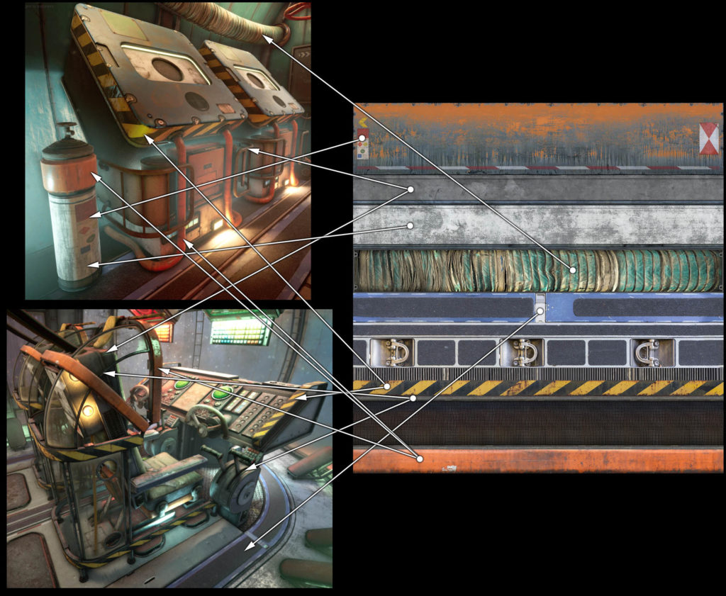 Модульный Sci-Fi уровень на UE4: вдохновляемся Ностромо и Серенити - 20 Модульный Sci-Fi уровень на UE4: вдохновляемся Ностромо и Серенити - 20