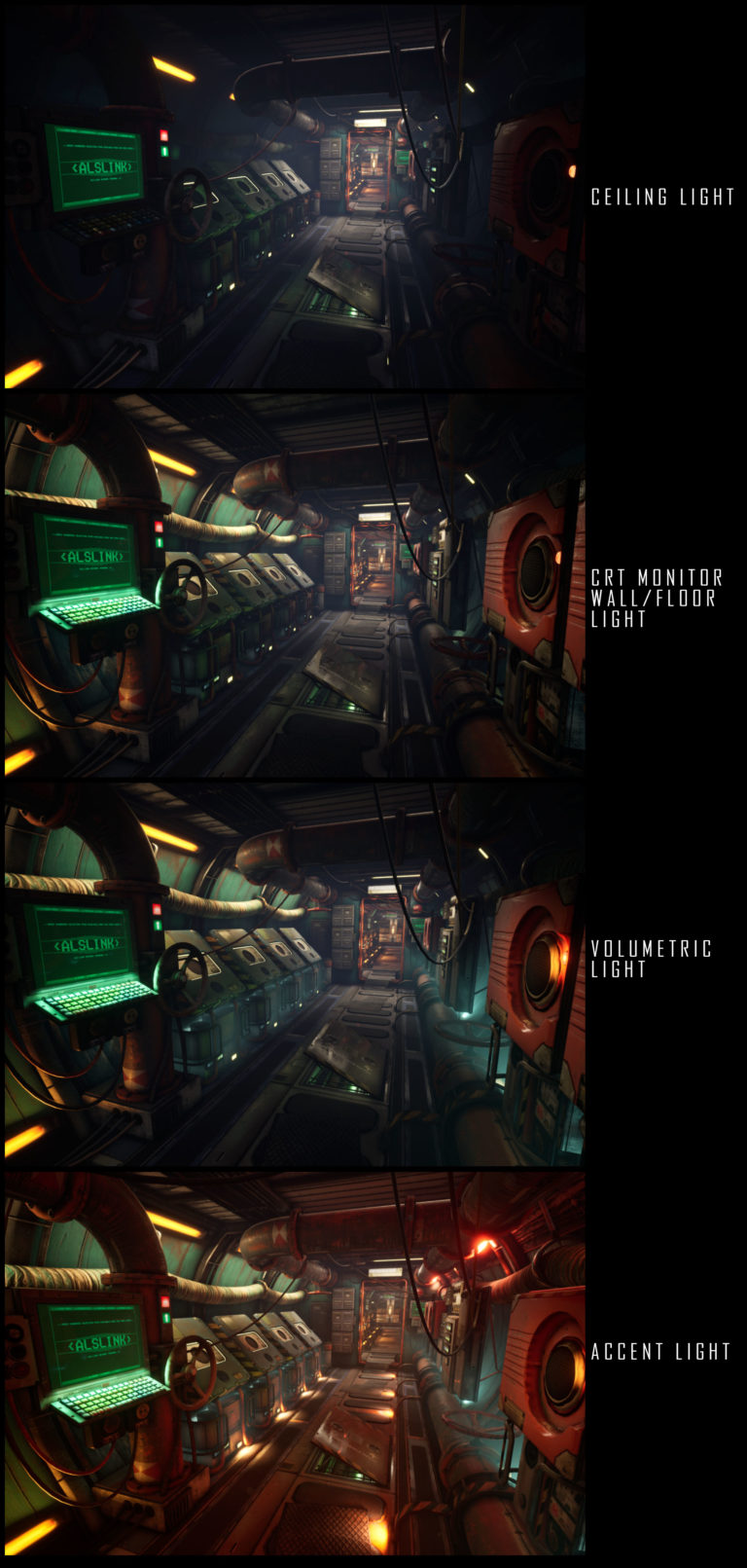 Модульный Sci-Fi уровень на UE4: вдохновляемся Ностромо и Серенити - 25 Модульный Sci-Fi уровень на UE4: вдохновляемся Ностромо и Серенити - 25