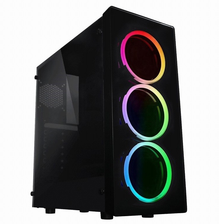 Raidmax Neon RGB: корпус с тремя 120-мм вентиляторами