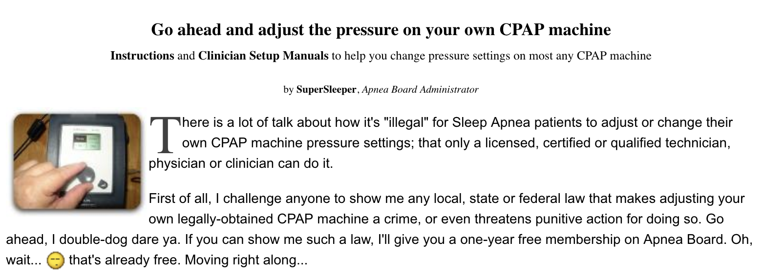 Возможно, я жива только из-за неё: почему пациенты с апноэ полагаются на программу, написанную хакером - 6 Возможно, я жива только из-за неё: почему пациенты с апноэ полагаются на программу, написанную хакером - 6