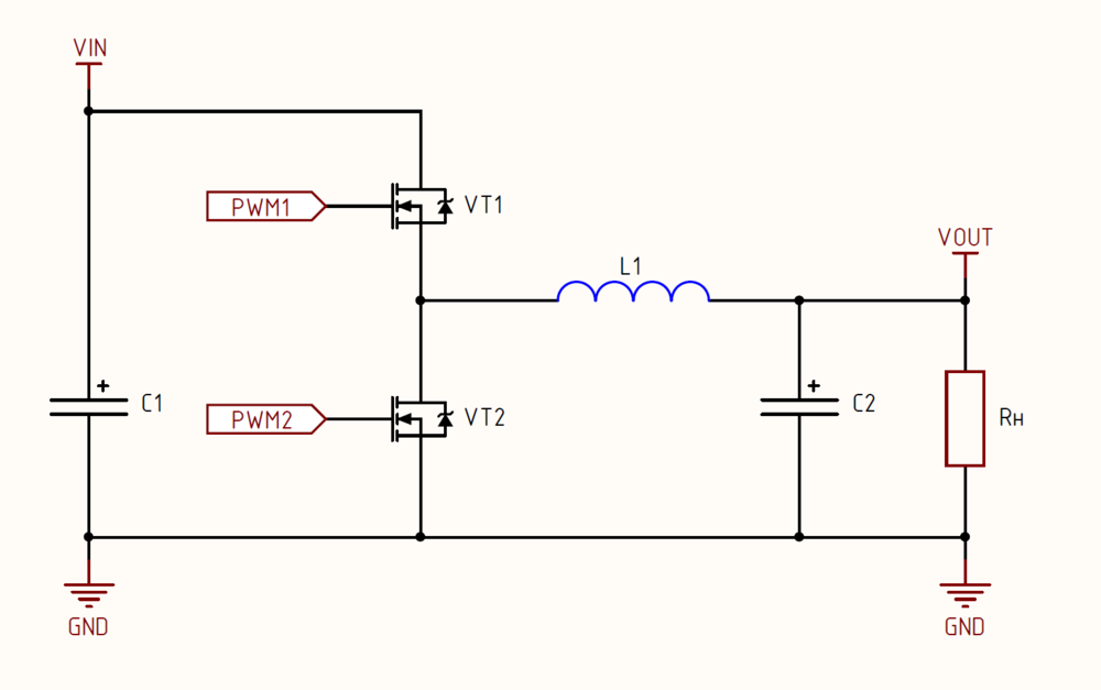 Разработка buck-преобразователя на STM32F334: принцип работы, расчеты, макетирование - 14