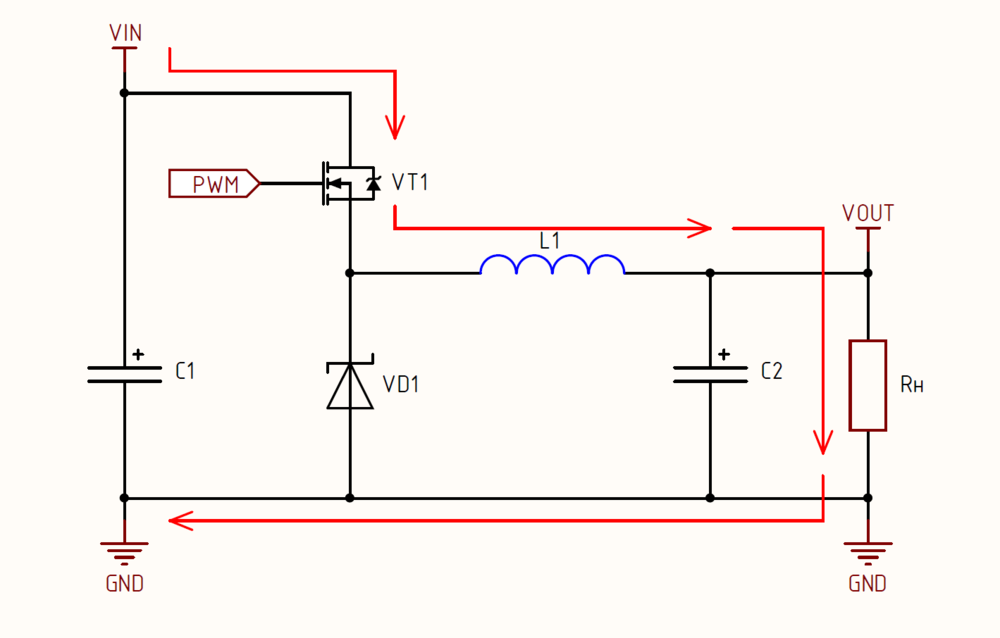 Разработка buck-преобразователя на STM32F334: принцип работы, расчеты, макетирование - 3